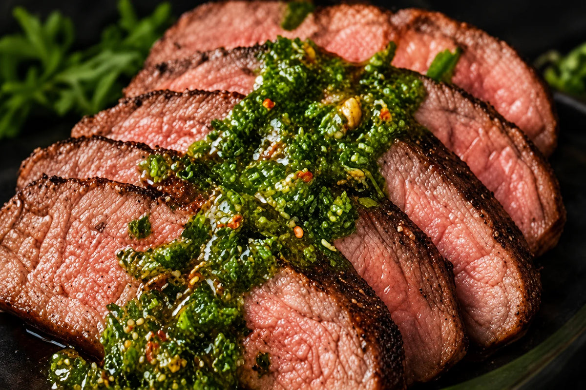 Chimichurri · illustrative serving image